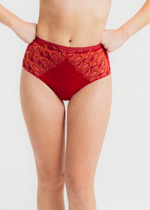 Culotte Louisa Bracq Rouge Baiser